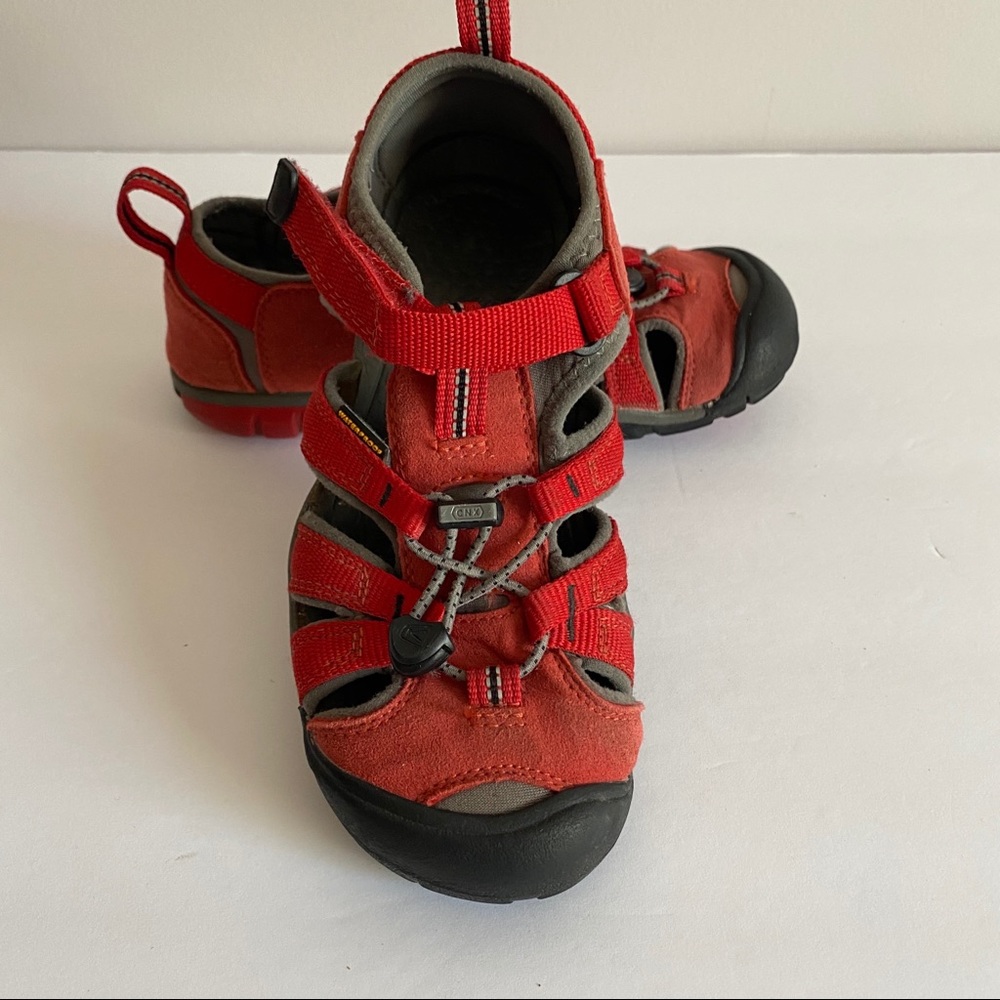 KEEN KIDS 2 SANDALS SEACAMP, red, water-friendly
